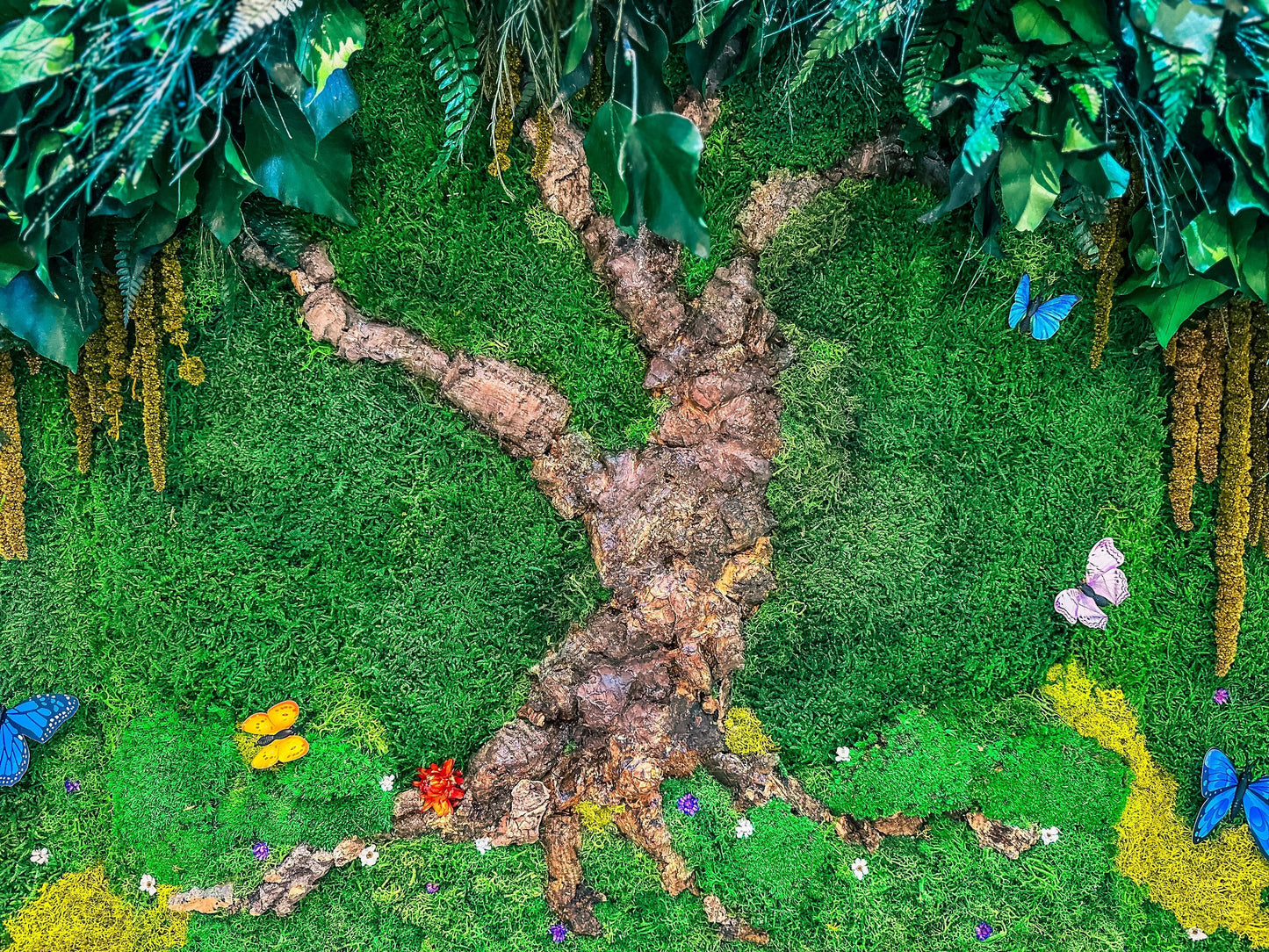 Biophilic Home Decoration | Preserved Stabilized Moss Wall Decor| Tree of Life | RishStudio mossartbyrishstudio