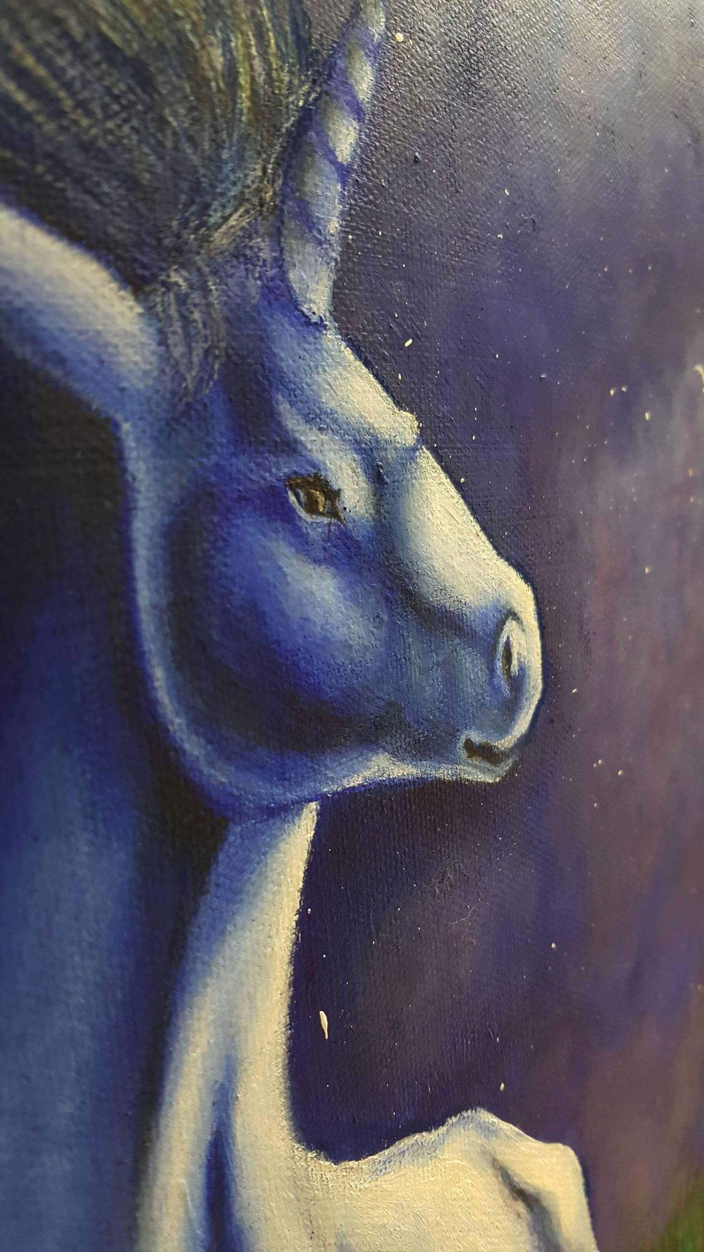 Unicorn wall art, unicorn print, Unicorn Nursery Decor RishStudio