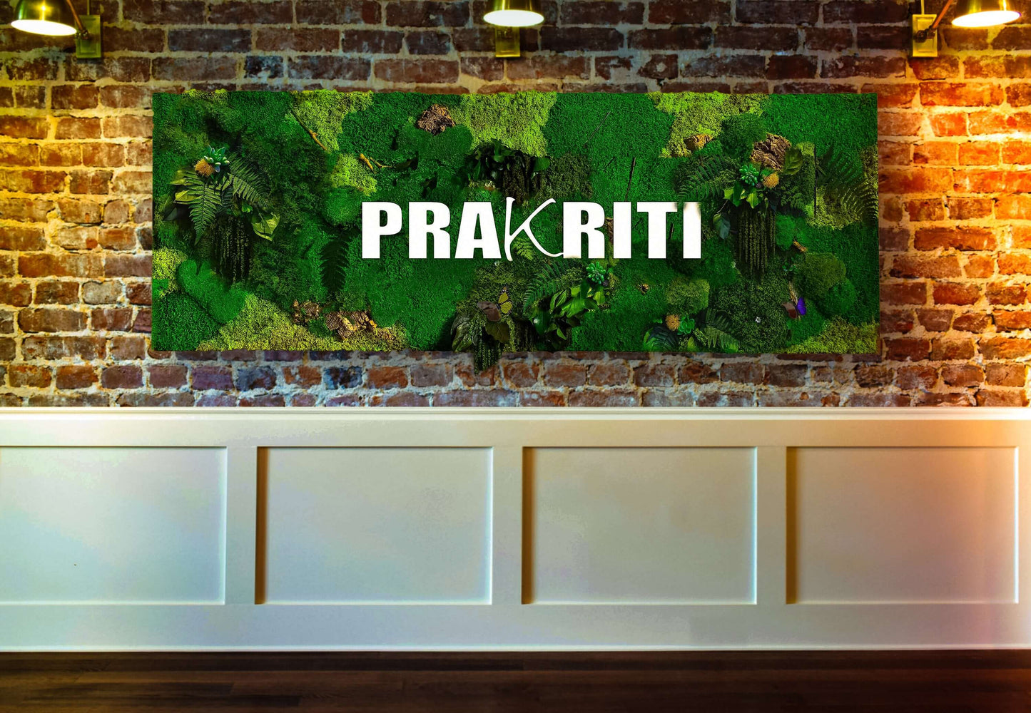 Custom Moss logos for Business or personal use RishStudio