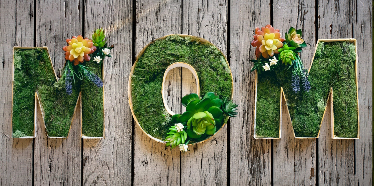 Moss Letters, Custom Moss Letters, Personalised wedding Letters, Moss Art, Moss Logo,Wedding letters,wooden Letters,Christmas Gifts for her, mossartbyrishstudio