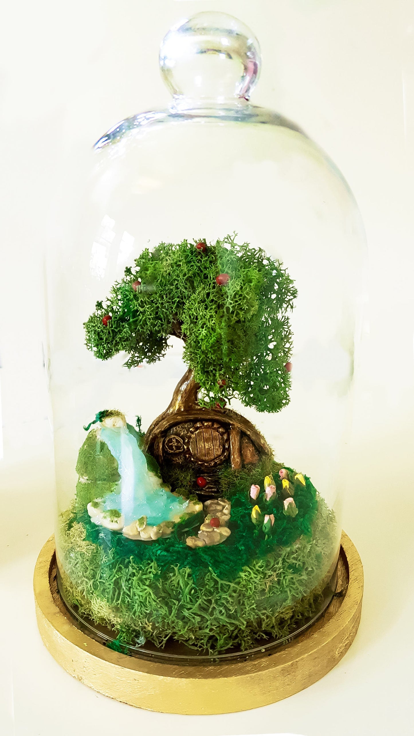 Hobbit House, Hobbit Terrarium, Hobbit gifts, Hobbit Door, Hobbit Home, Personalized gift, Handmade Gift for him, Hobbits, Diorama Kit, lotr mossartbyrishstudio