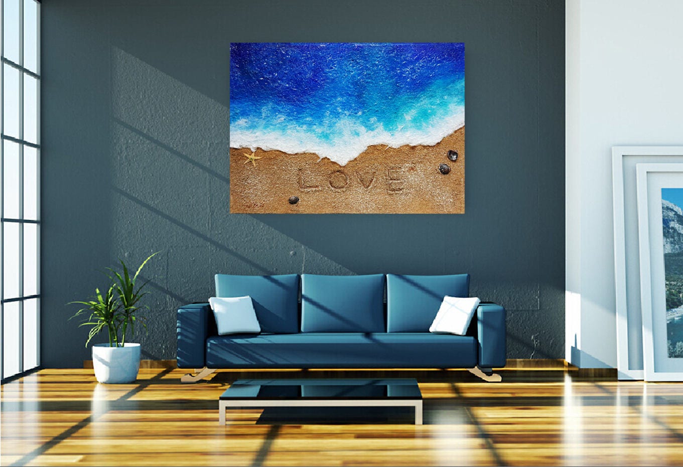 Nautical Wall art, Ocean art, Beach wall art RishStudio