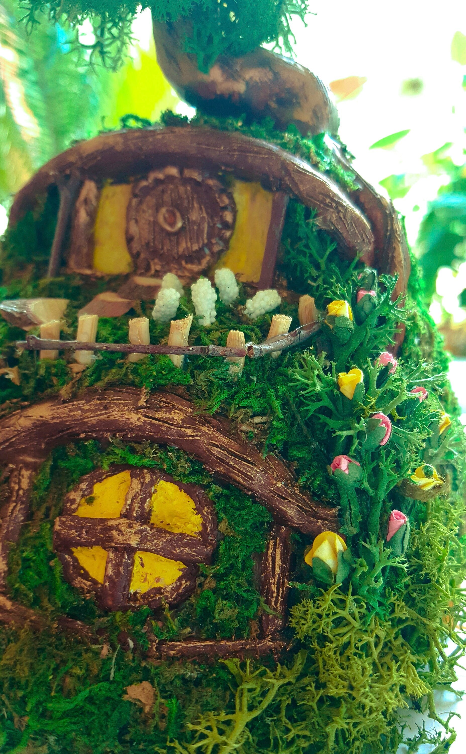 Hobbit Terrarium | Lord of the Rings | The Hobbit | Moss Terrarium RishStudio