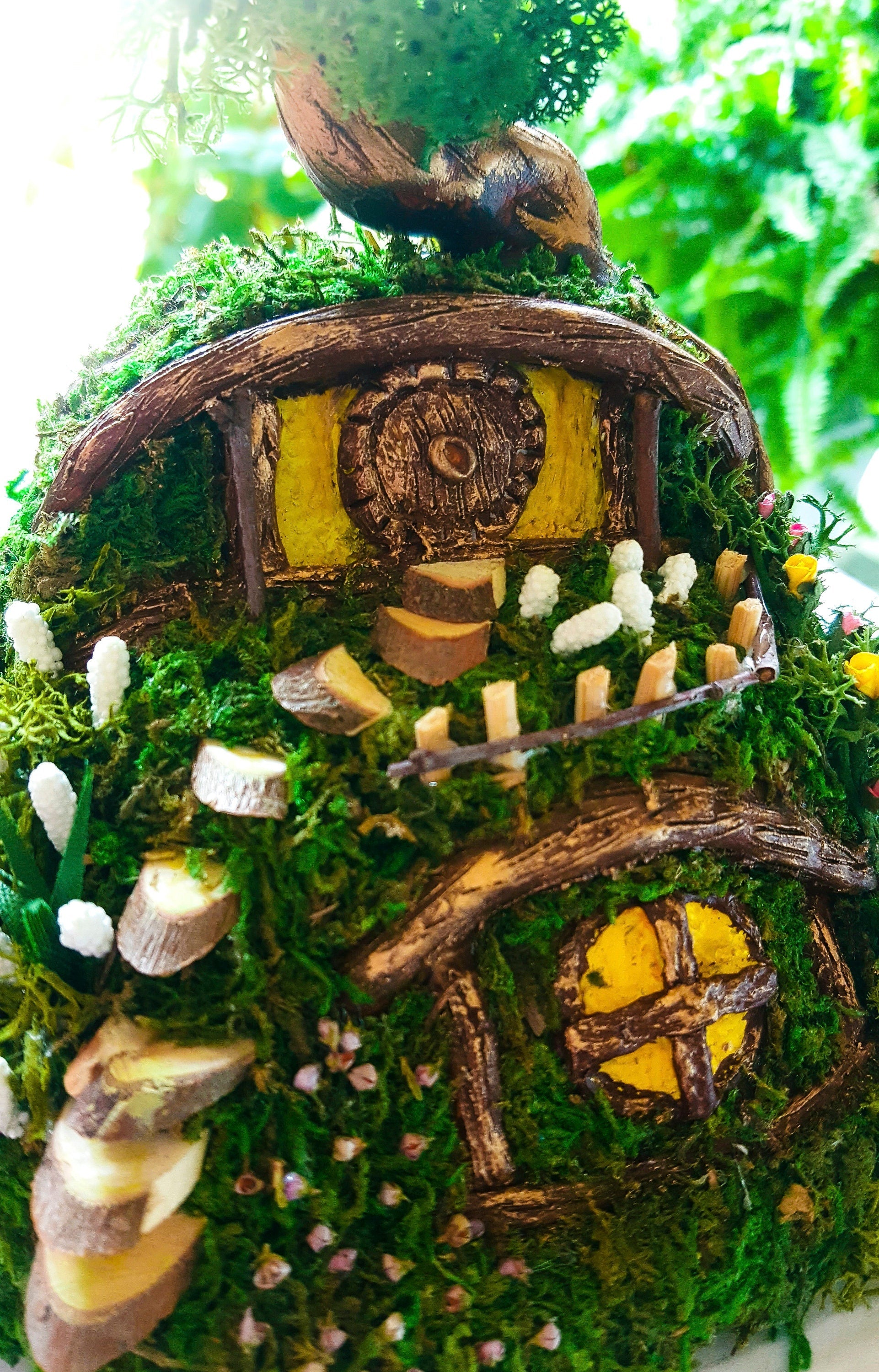 Hobbit Terrarium | Lord of the Rings | The Hobbit | Moss Terrarium RishStudio