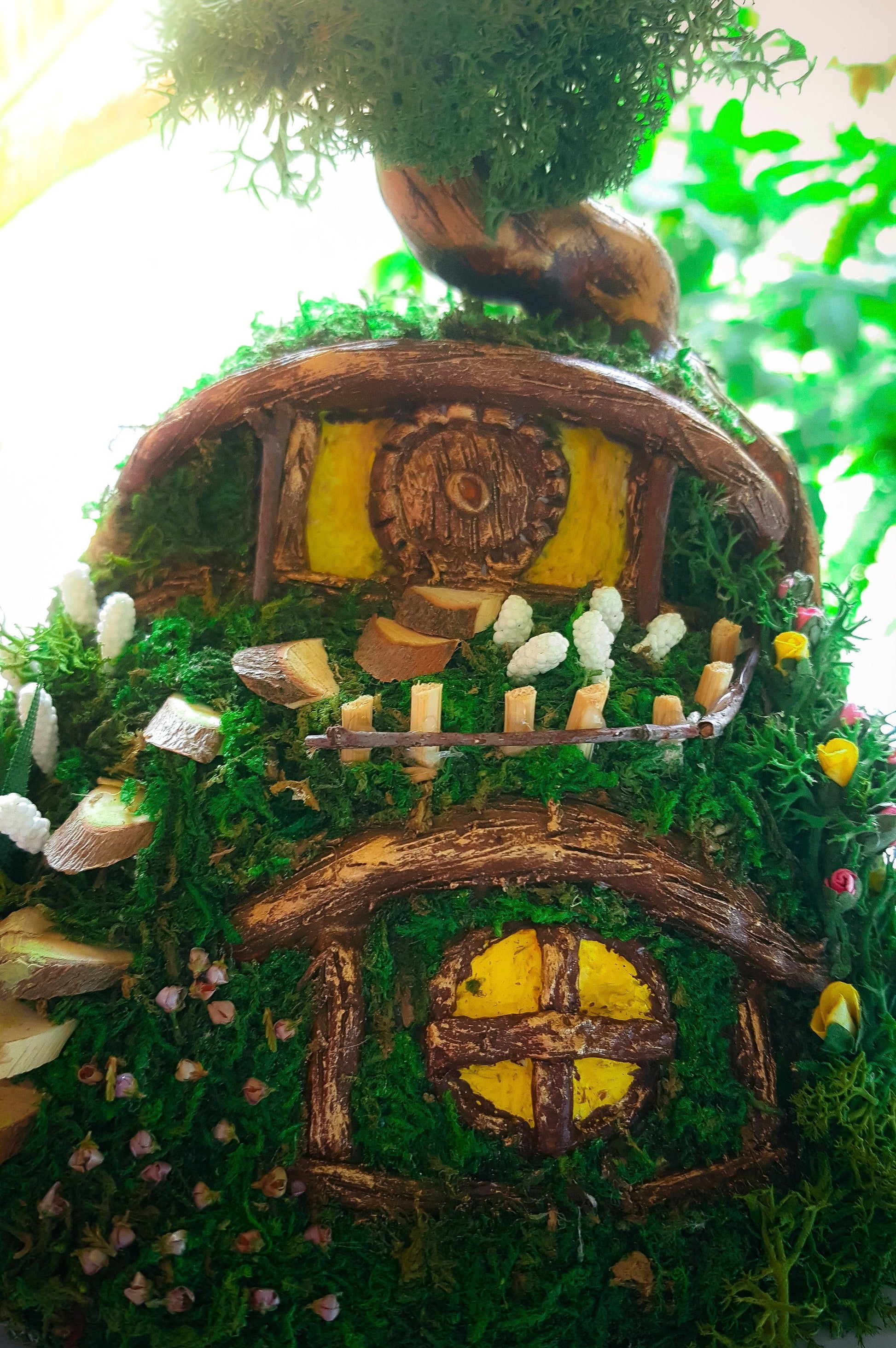 Hobbit Terrarium | Lord of the Rings | The Hobbit | Moss Terrarium RishStudio