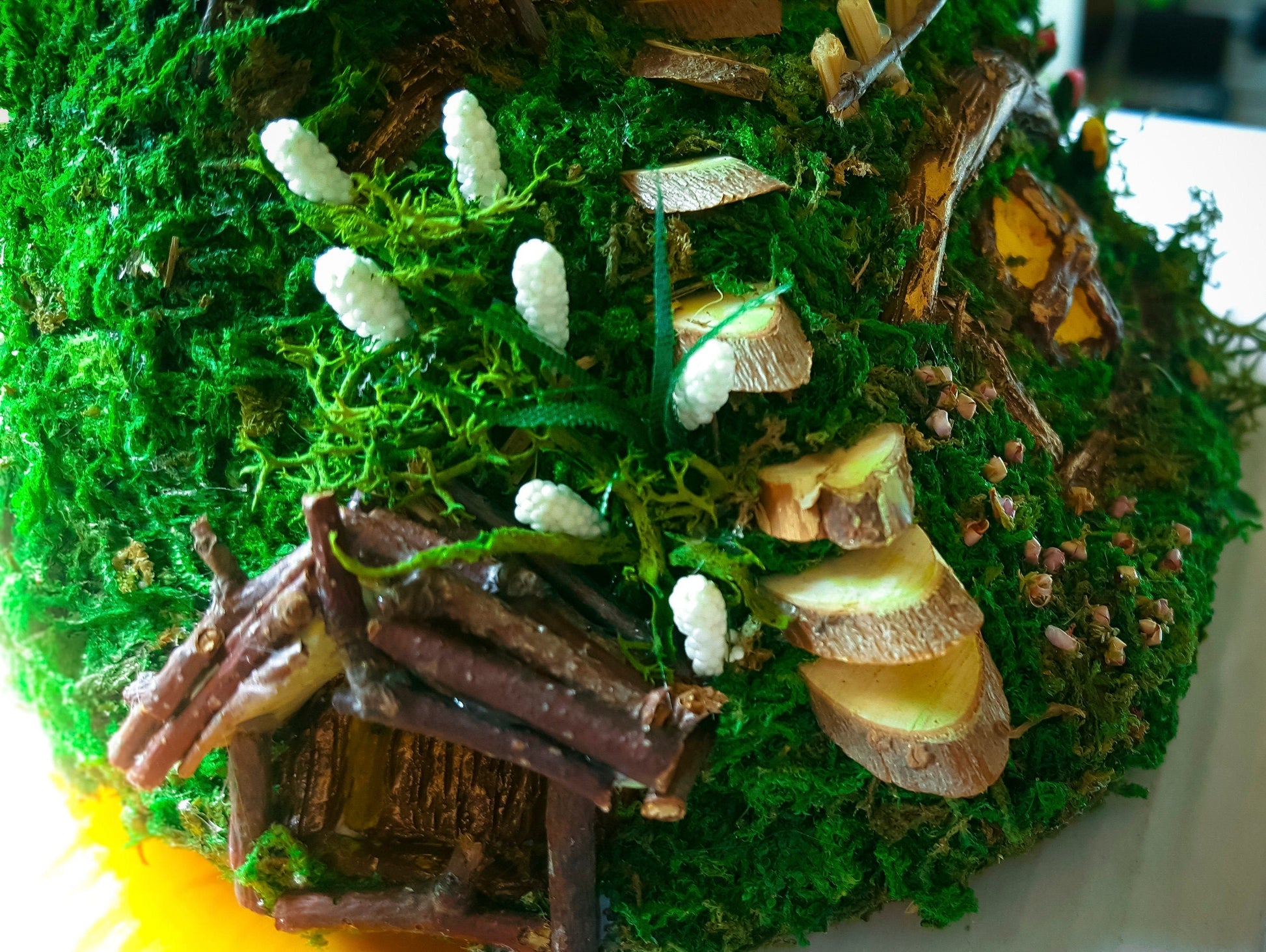 Hobbit Terrarium | Lord of the Rings | The Hobbit | Moss Terrarium RishStudio