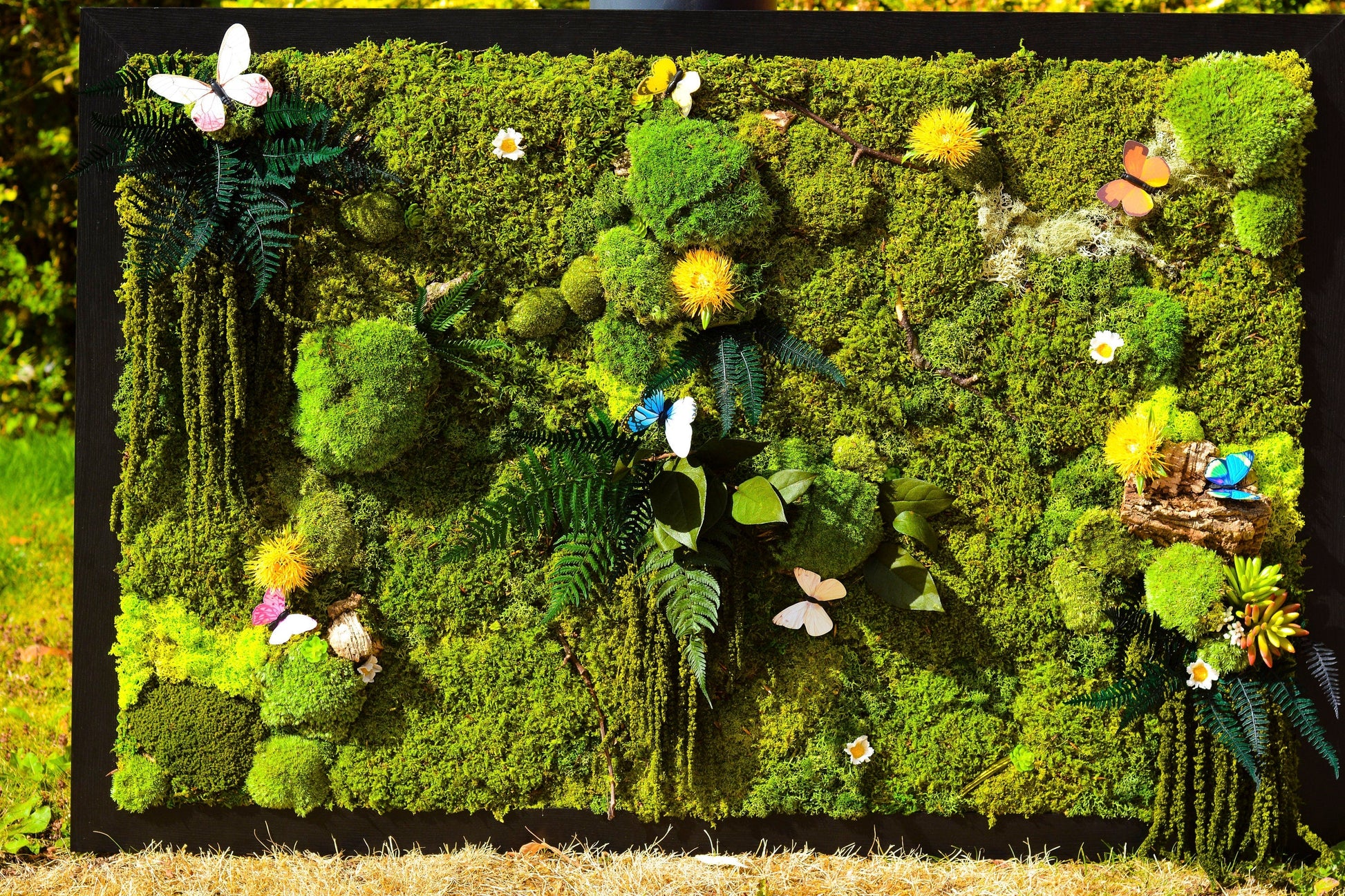 Moss Wall | preserved Moss wall panel | living wall RishStudio