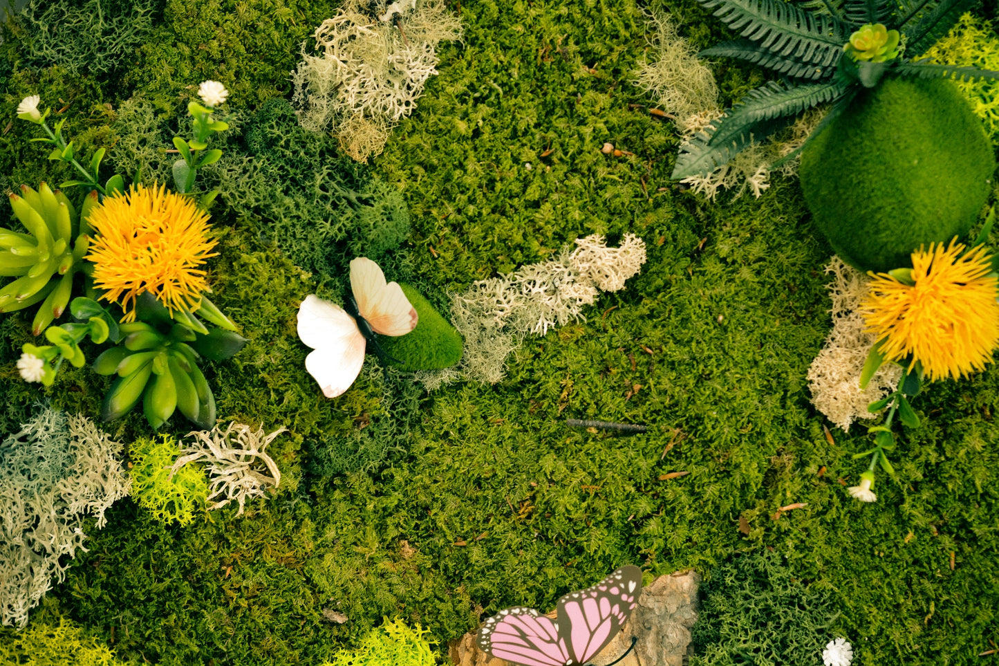 Moss Wall | preserved Moss wall panel | living wall RishStudio