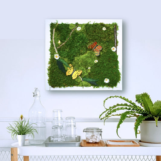 Moss wall art | Living wall | Wall art RishStudio