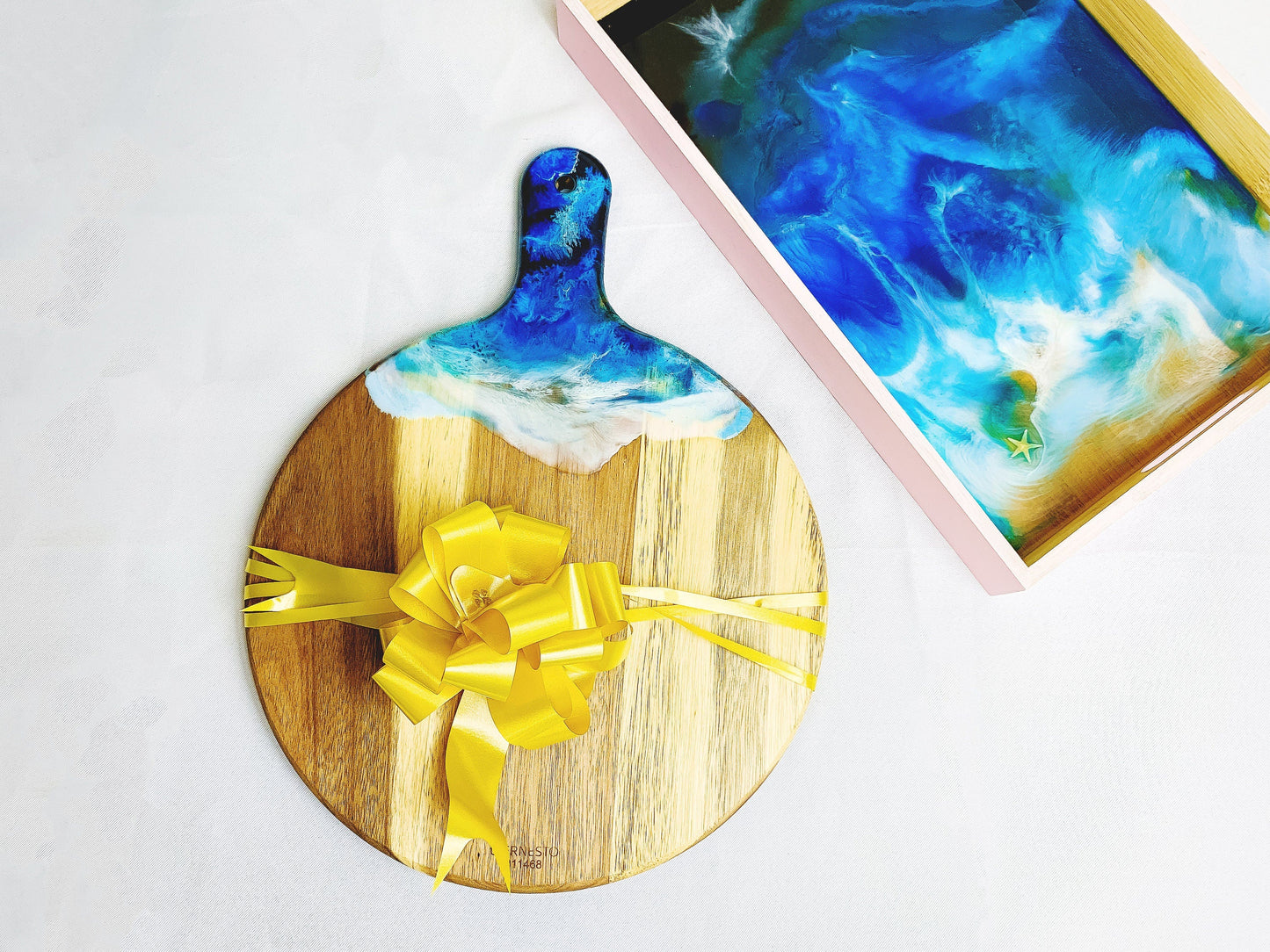 Cheese Board | Resin Chopping Board | Ocean Cheese Board RishStudio