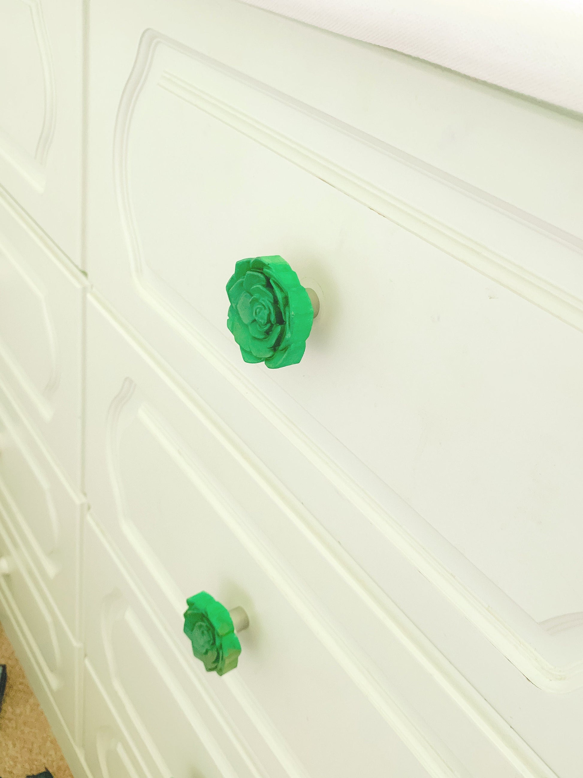 succulent drawer pulls Succulent knobs and drawer pull