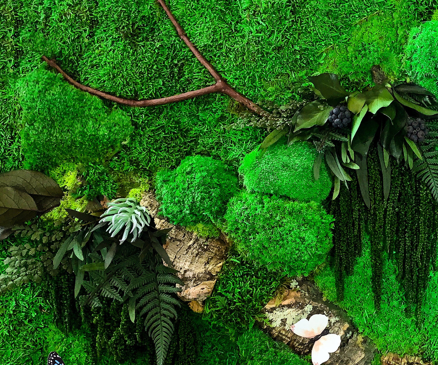 Circular Moss Wall | Round Moss Art | Preserved Moss Art | Moss Wall RishStudio