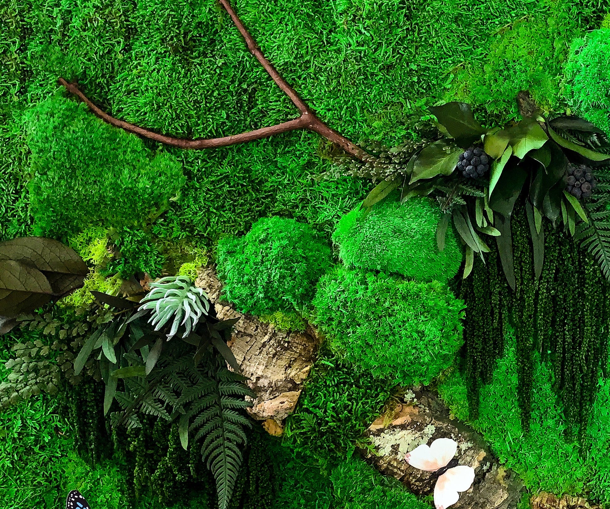 Circular Moss Wall | Round Moss Art | Preserved Moss Art | Moss Wall RishStudio