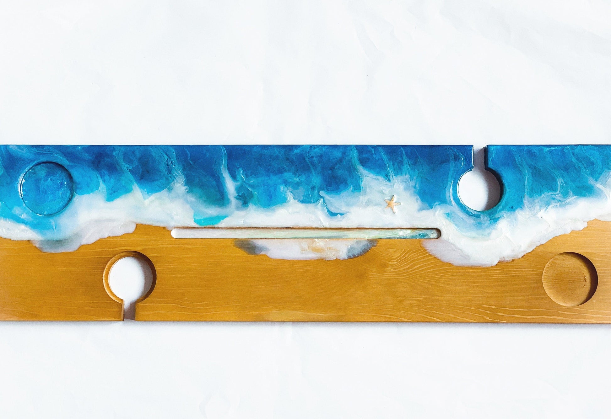 Bath Tray | Wood Bathtub Tray | Bath Shelf mossartbyrishstudio