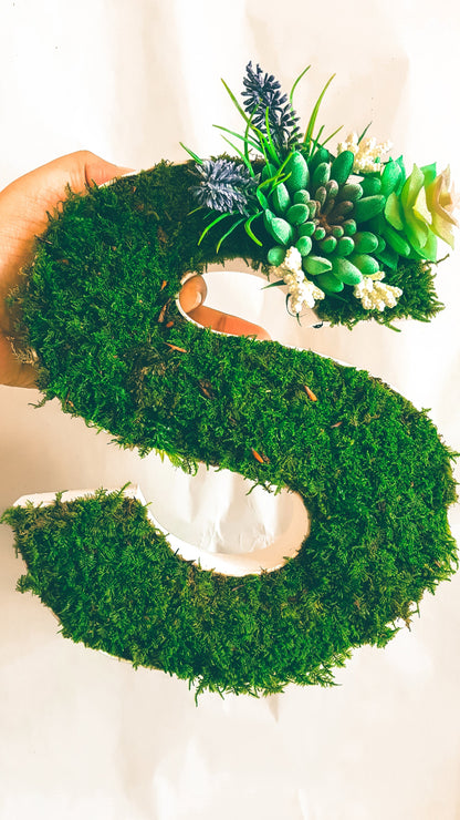 Moss Letters, Custom Moss Letters, Personalised wedding Letters, Moss Art, Moss Logo,Wedding letters,wooden Letters,Christmas Gifts for her, mossartbyrishstudio