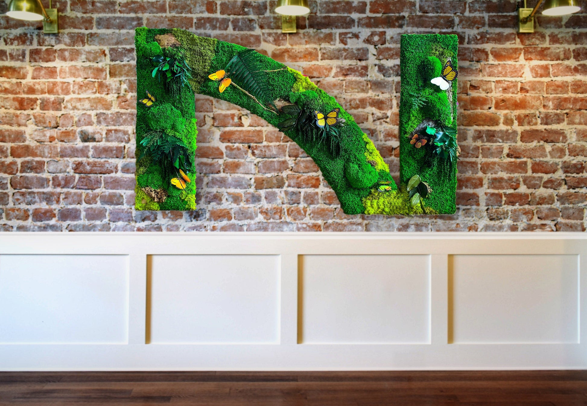 Custom Wall Letters |  Moss letter for home office  | RishStudio RishStudio