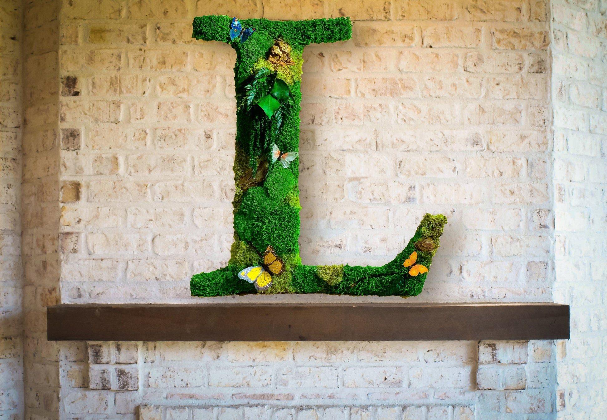 Custom Wall Letters |  Moss letter for home office  | RishStudio RishStudio