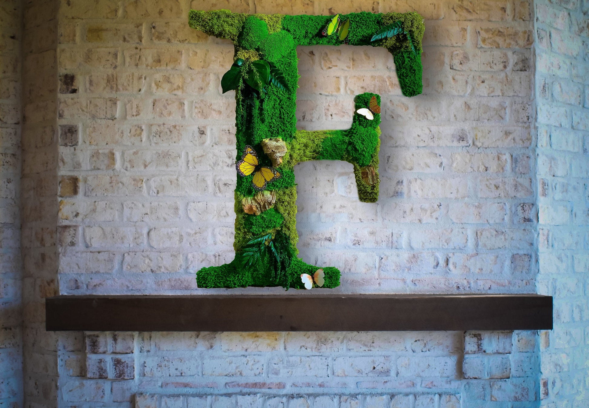 Custom Wall Letters |  Moss letter for home office  | RishStudio RishStudio