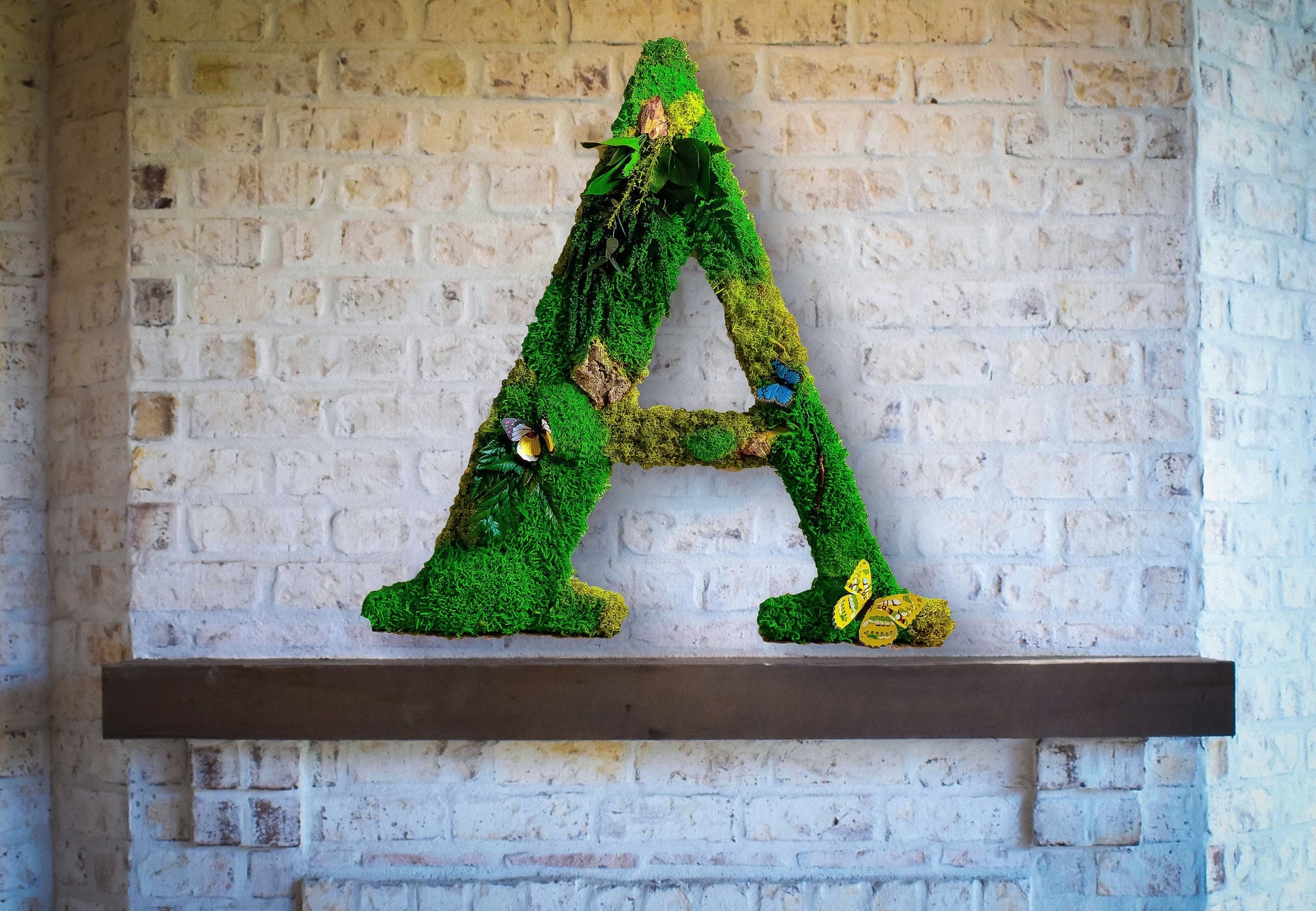Custom Wall Letters |  Moss letter for home office  | RishStudio RishStudio