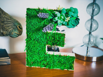 Moss Letters, Custom Moss Letters, Personalised wedding Letters, Moss Art, Moss Logo,Wedding letters,wooden Letters,Christmas Gifts for her, mossartbyrishstudio