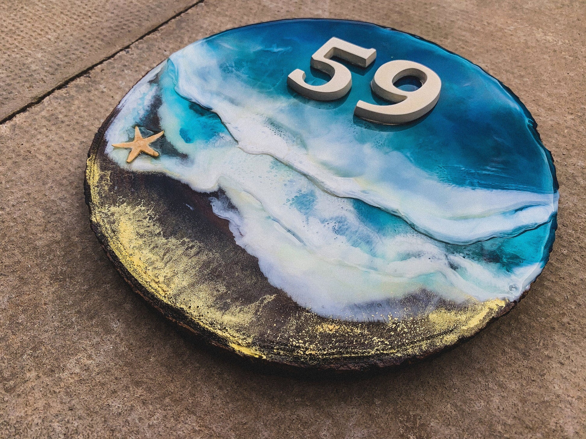 House Signs | Personalised House Signs | Address Plaque | Number Sign RishStudio