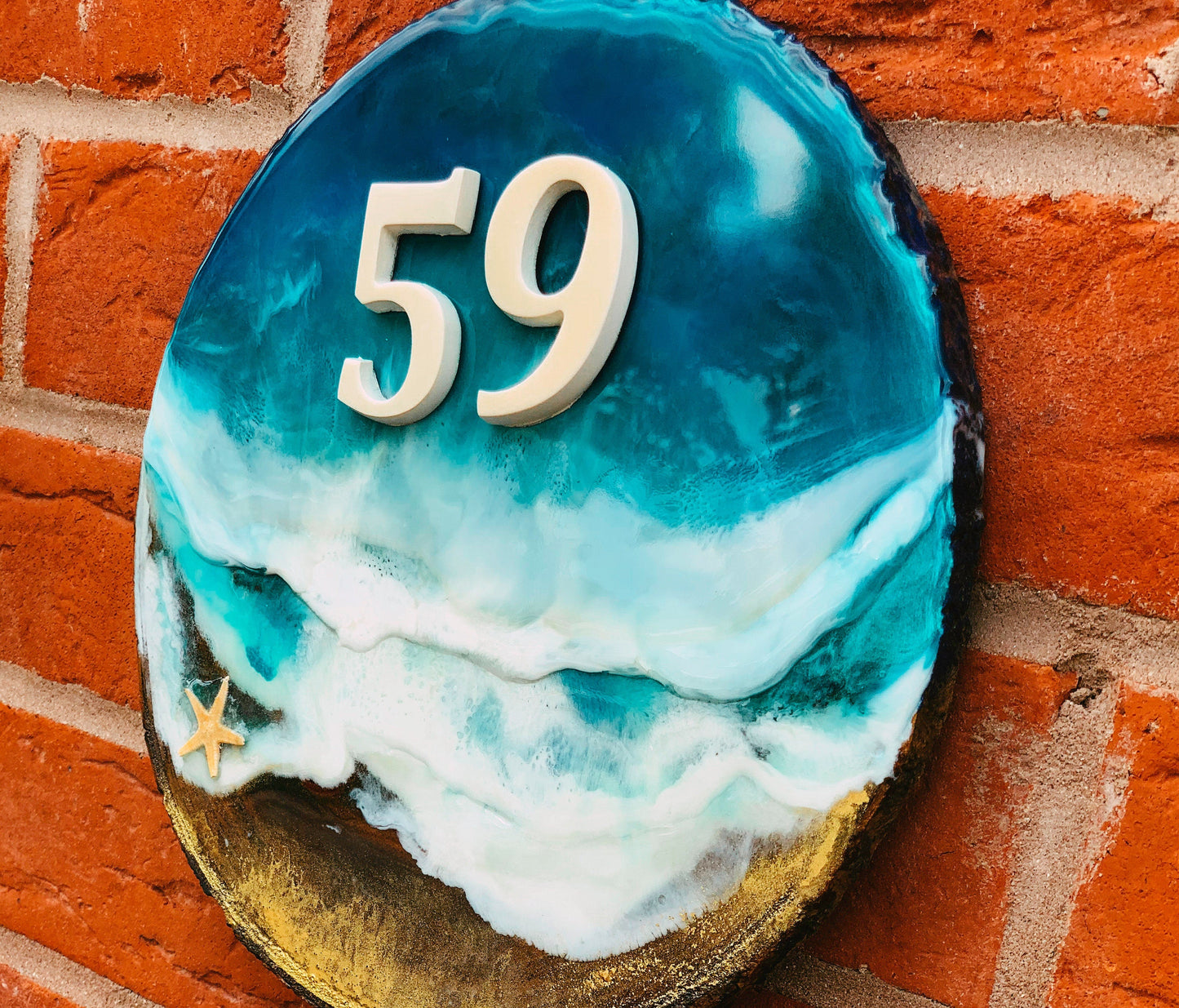 House Signs | Personalised House Signs | Address Plaque | Number Sign RishStudio