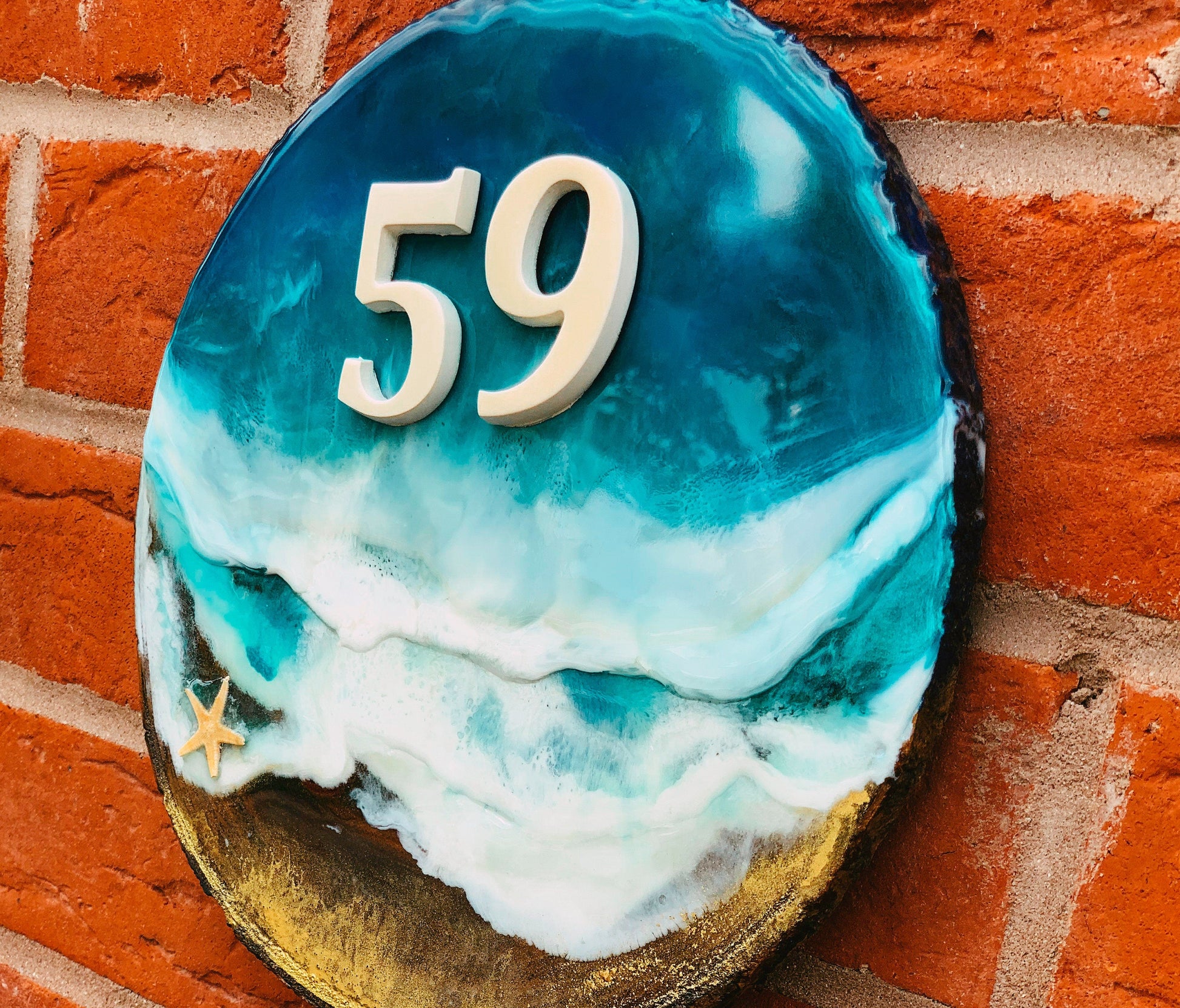 House Signs | Personalised House Signs | Address Plaque | Number Sign RishStudio