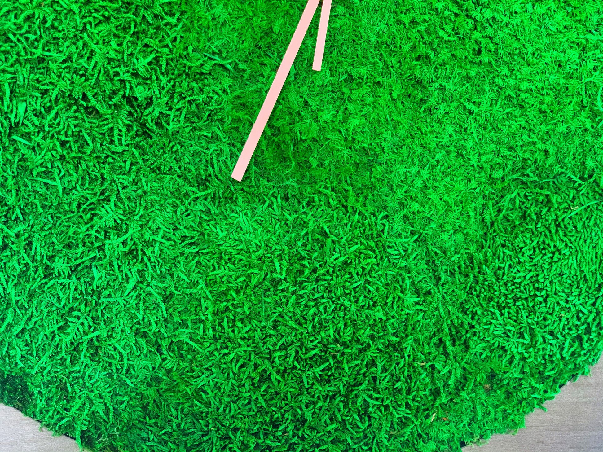 Large wooden wall clock | Oversized wooden Clock | Moss wall Clock mossartbyrishstudio