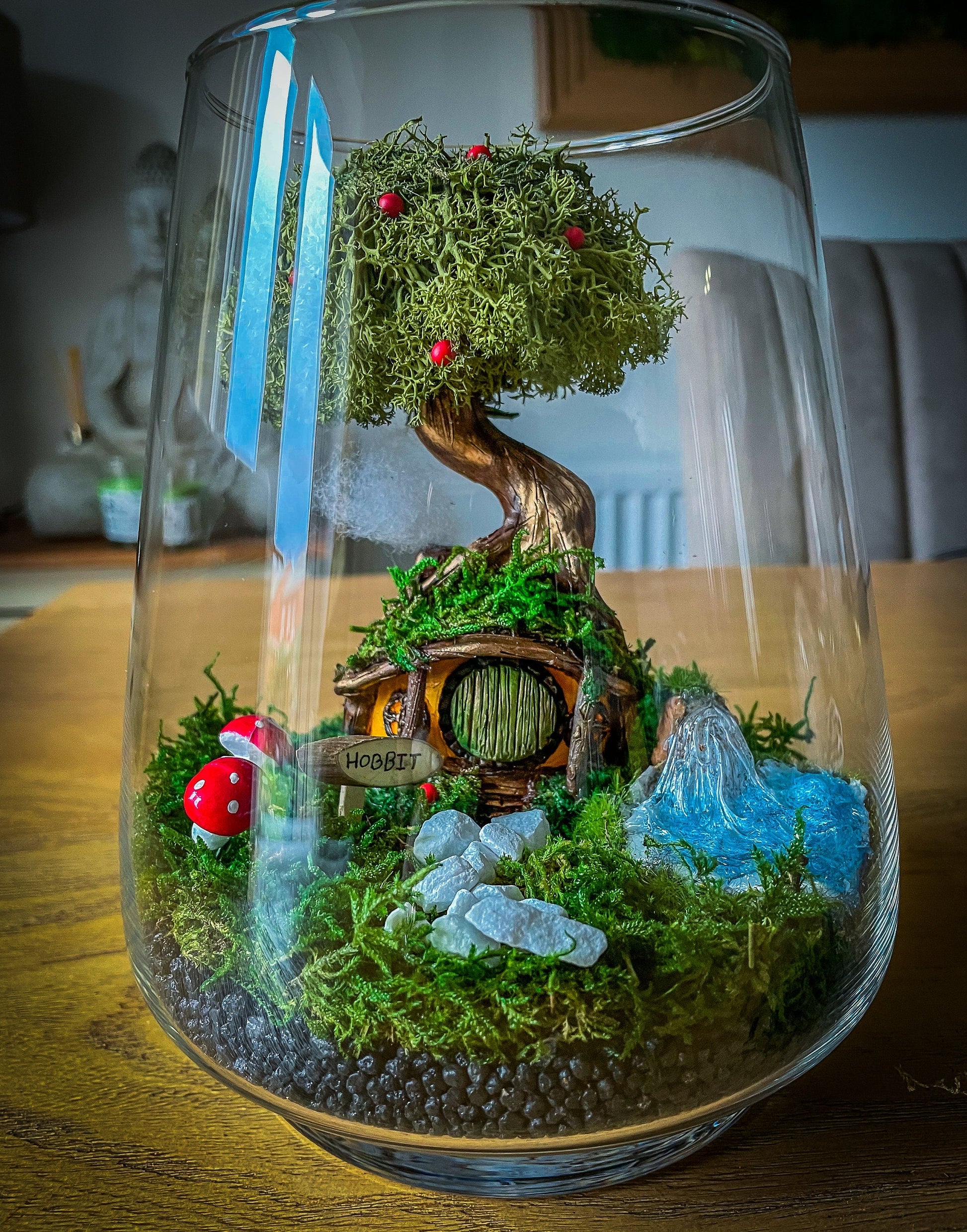 D.I.Y Terrarium | Moss Terrarium | Hobbit House Terrarium RishStudio