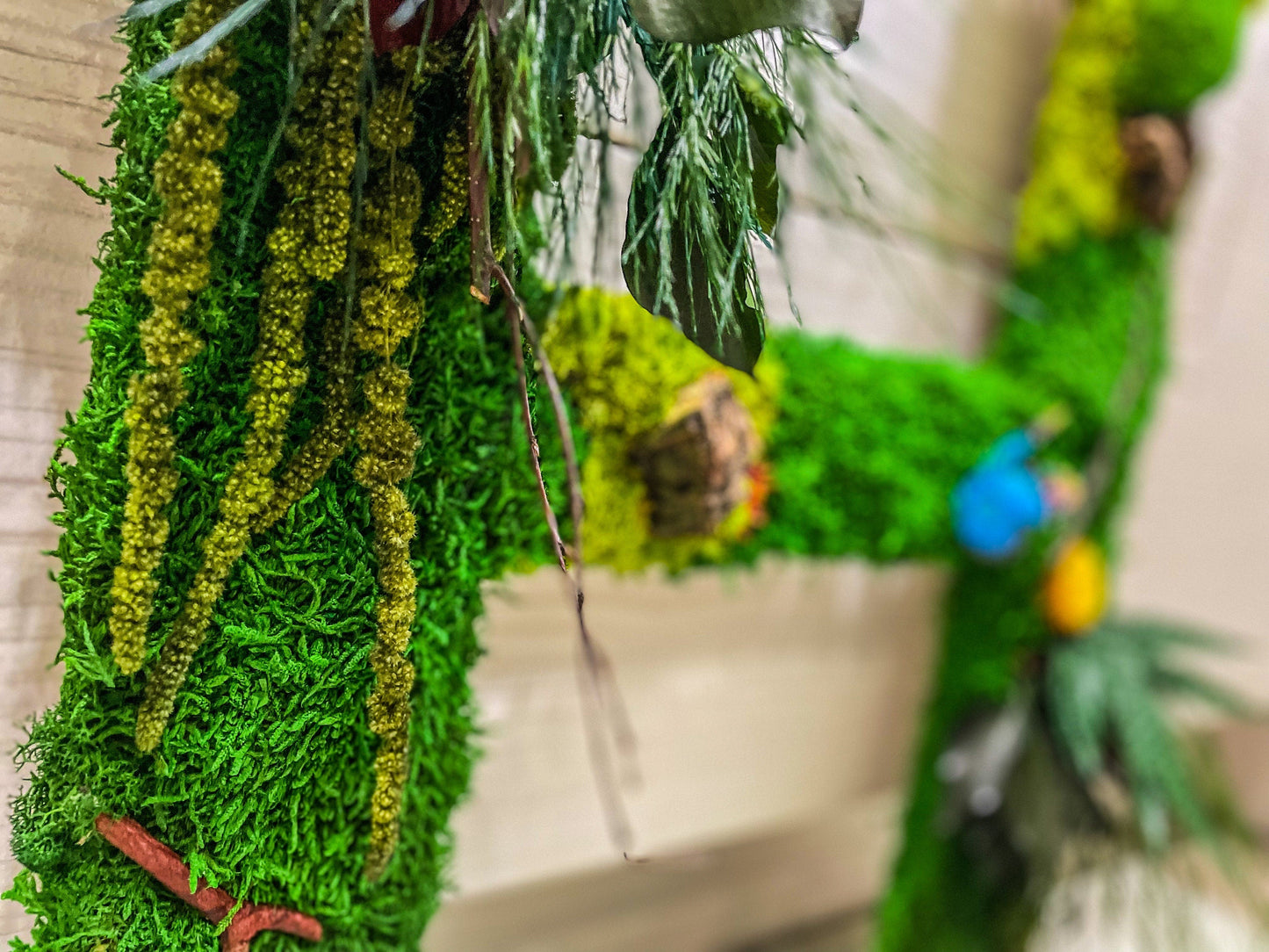 Custom Backlit Wall Letters | Moss Letters logo With Light | RishStudio mossartbyrishstudio