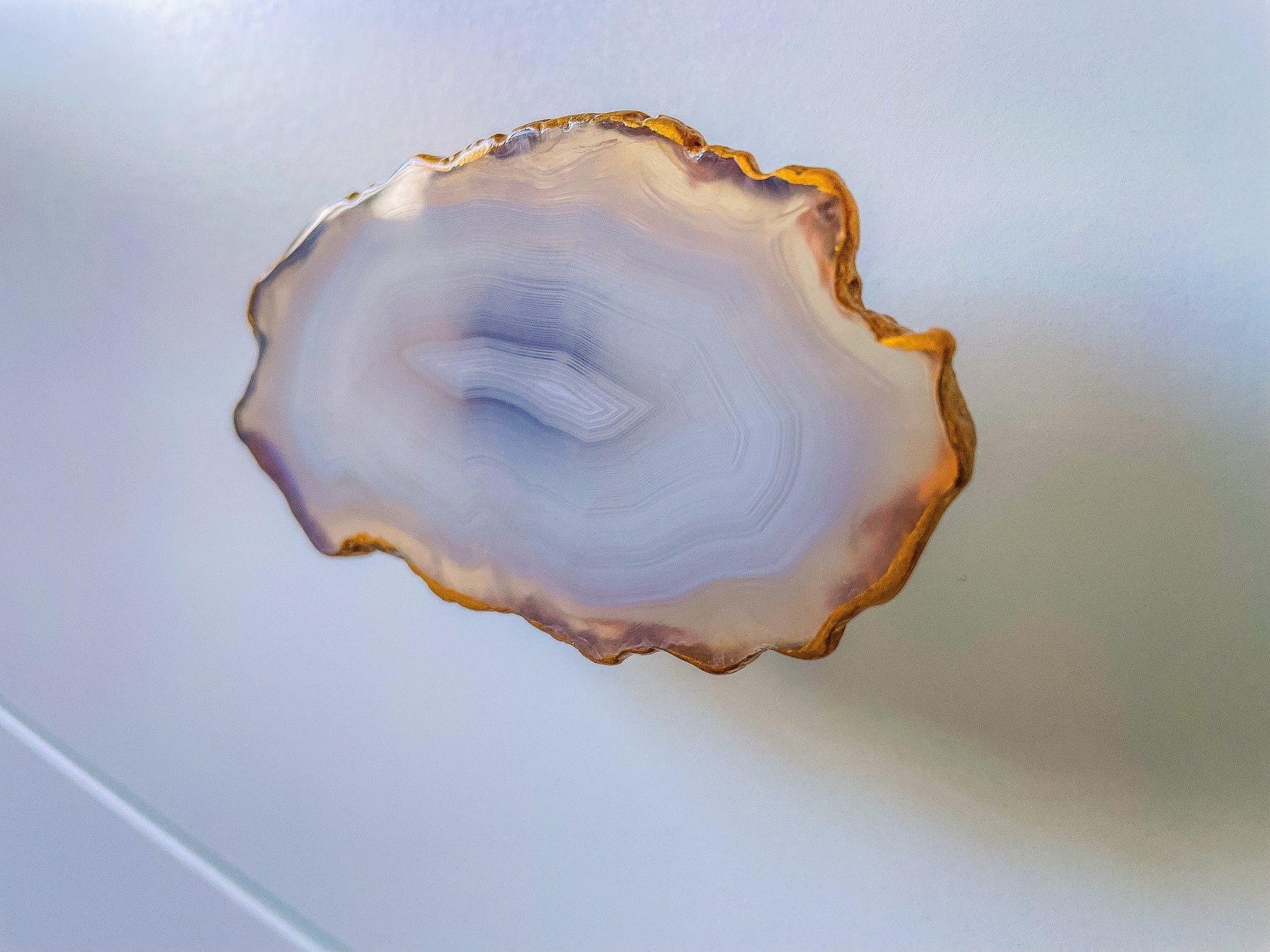 Brass Cabinet Closet Drawer Knobs Set of 12, Natural Agate Slice Cabinet Drawer Knobs mossartbyrishstudio