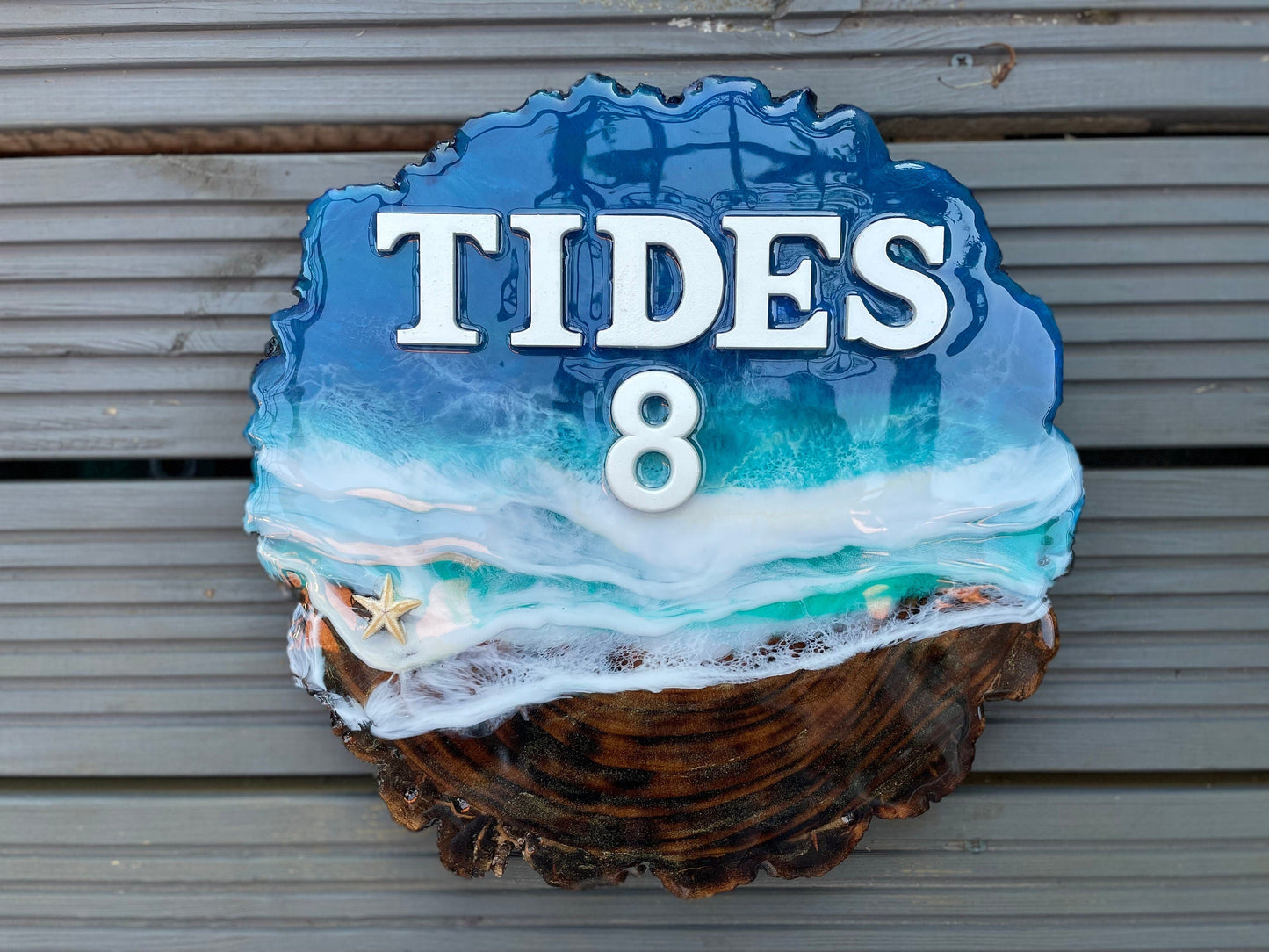 Number Plaque | Custom House Number Sign | Property Number mossartbyrishstudio