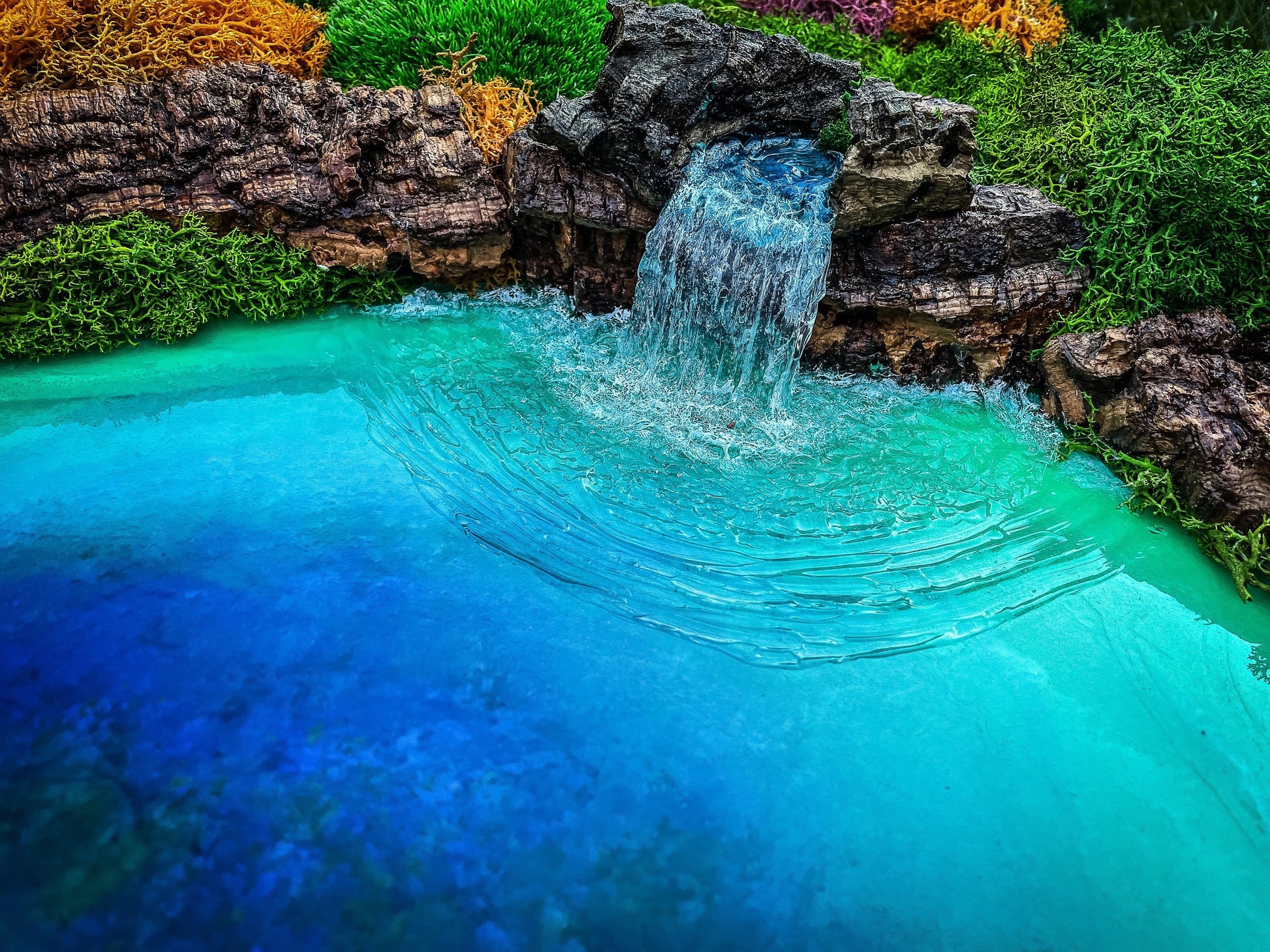 Ocean Wall Art | Seascape and Moss wall Art | RishStudio mossartbyrishstudio