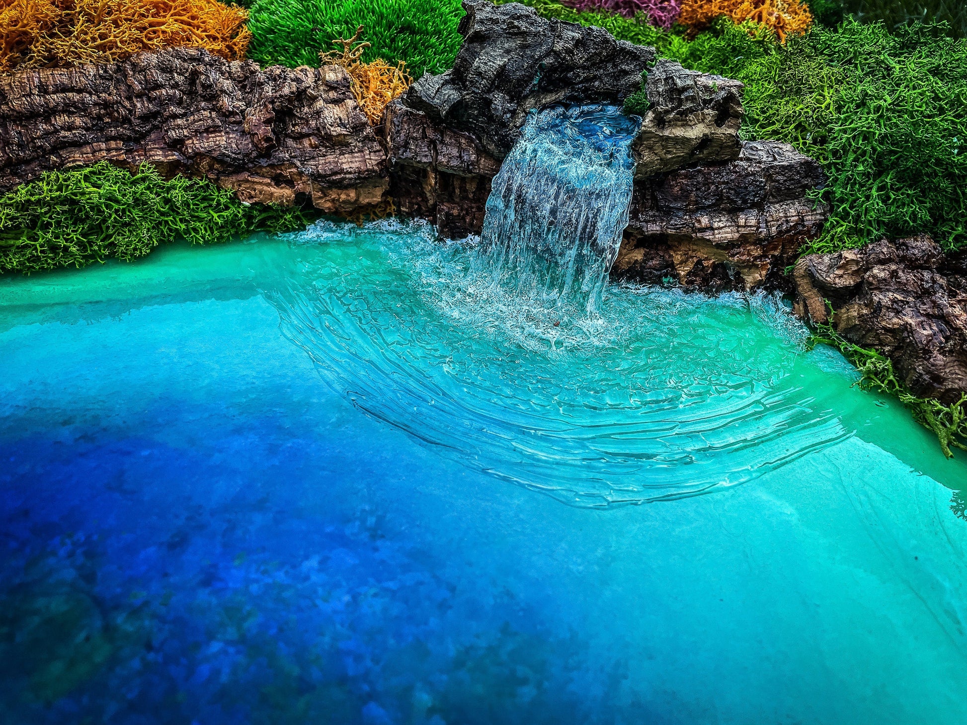 Ocean Wall Art | Seascape and Moss wall Art | RishStudio mossartbyrishstudio