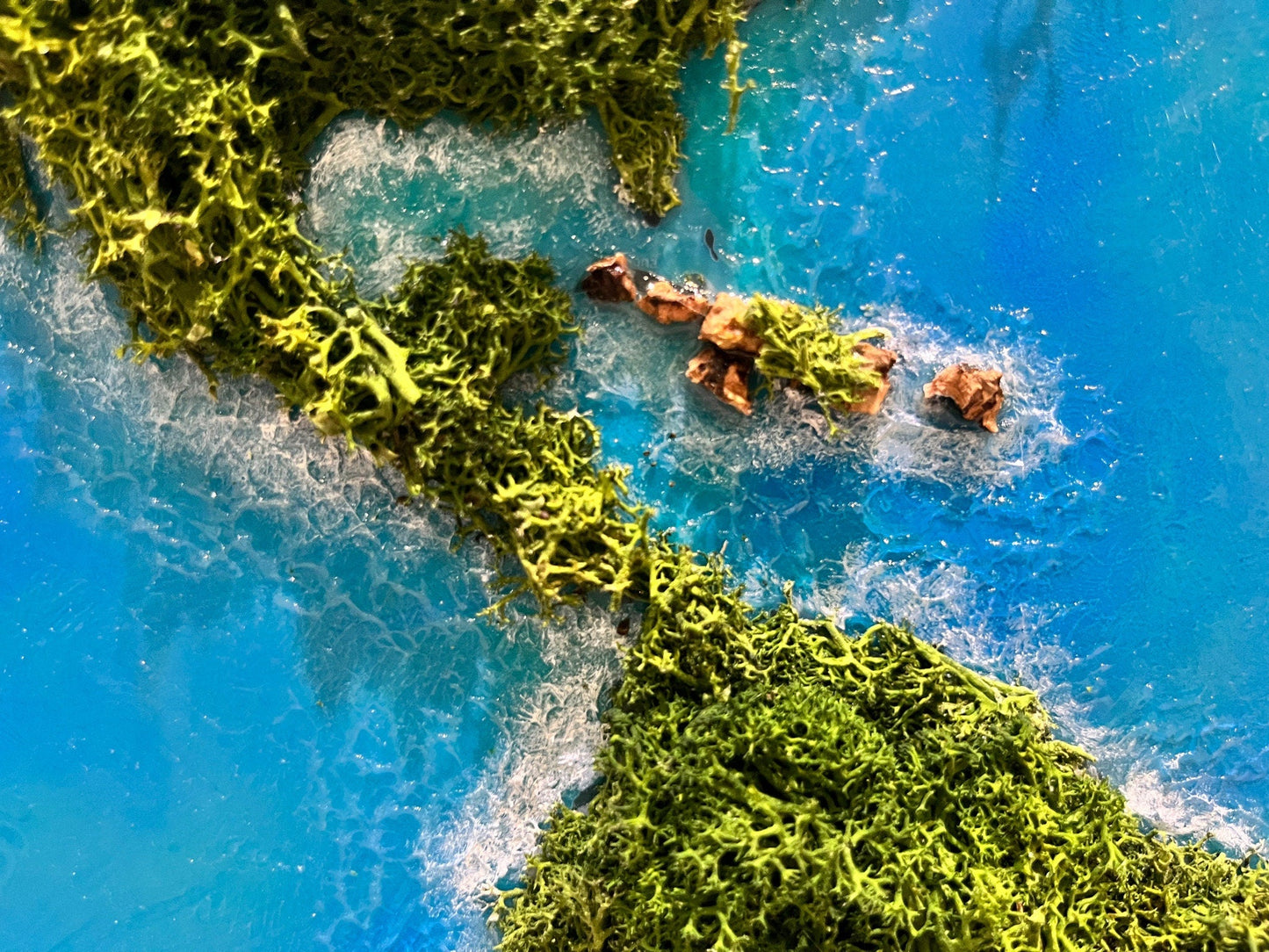 Moss World Map Wall Art | 3D Botanical Earth Map | Preserved Moss Wall Decor | Eco-Friendly Living Wall Art | Nature-Inspired Home Decor mossartbyrishstudio