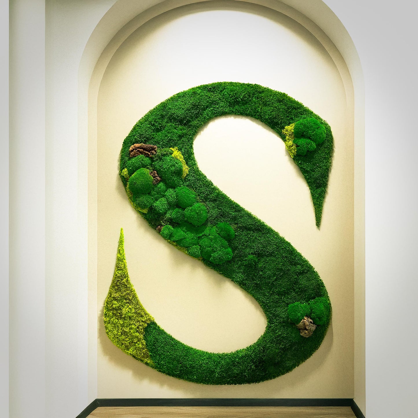 Custom Wall Letters |  Moss letter for home office  | RishStudio RishStudio