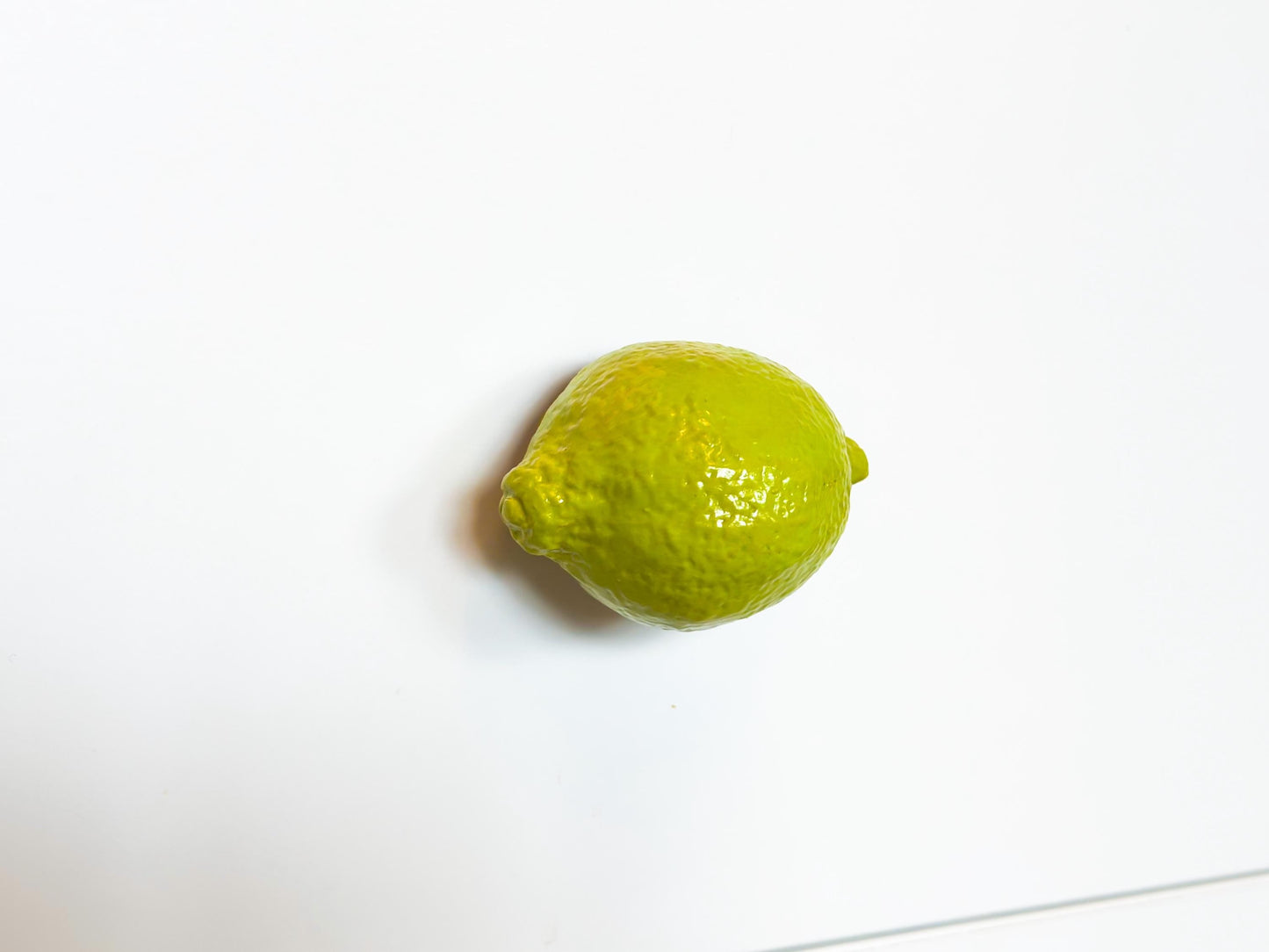 Lemon Ceramic Drawer Knob | Handcrafted Citrus Kitchen Cabinet Pull mossartbyrishstudio