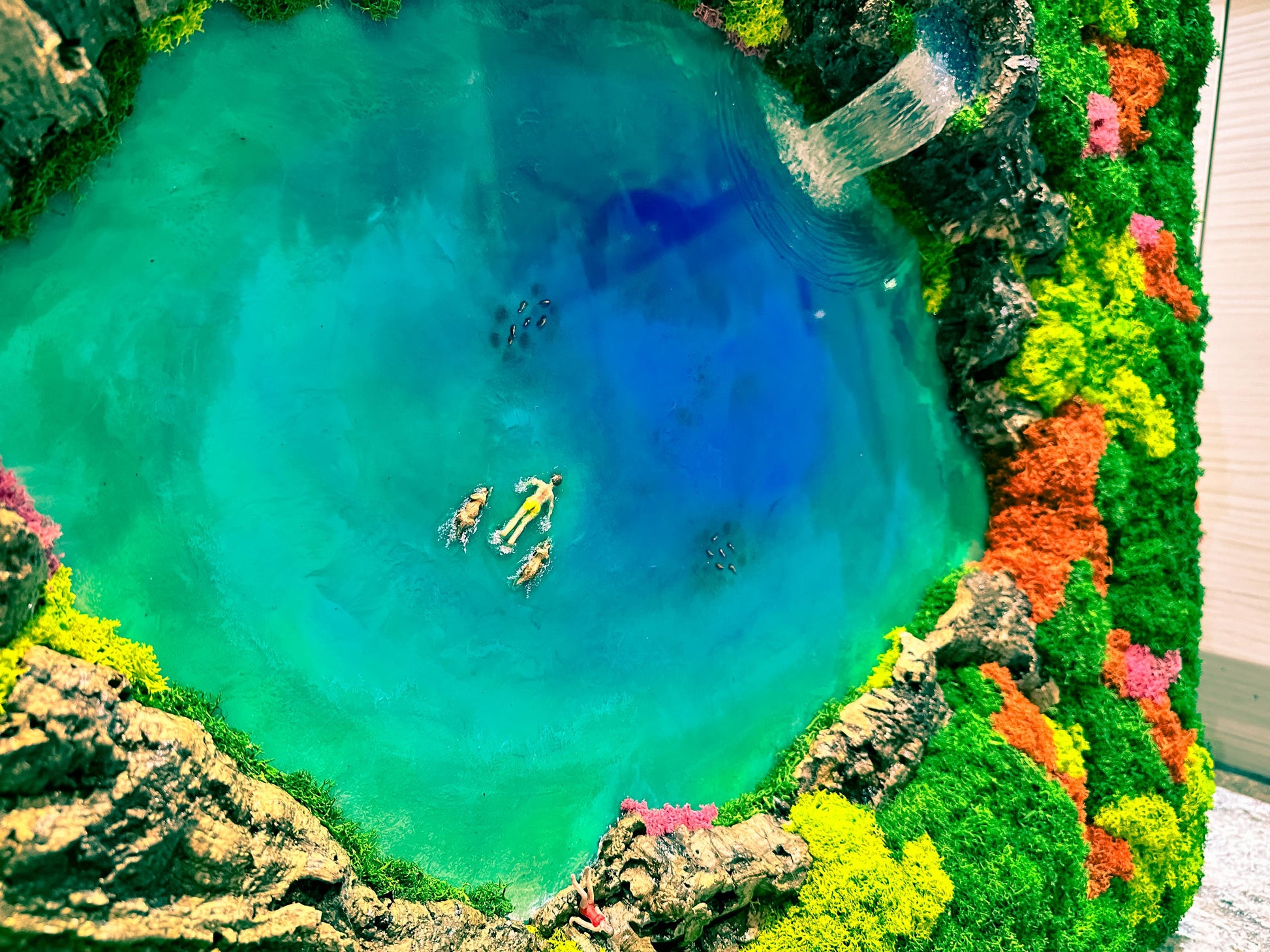 Large Moss Art, Preserved Moss Wall Art, Wooden Framed green Moss Wall Panel mossartbyrishstudio