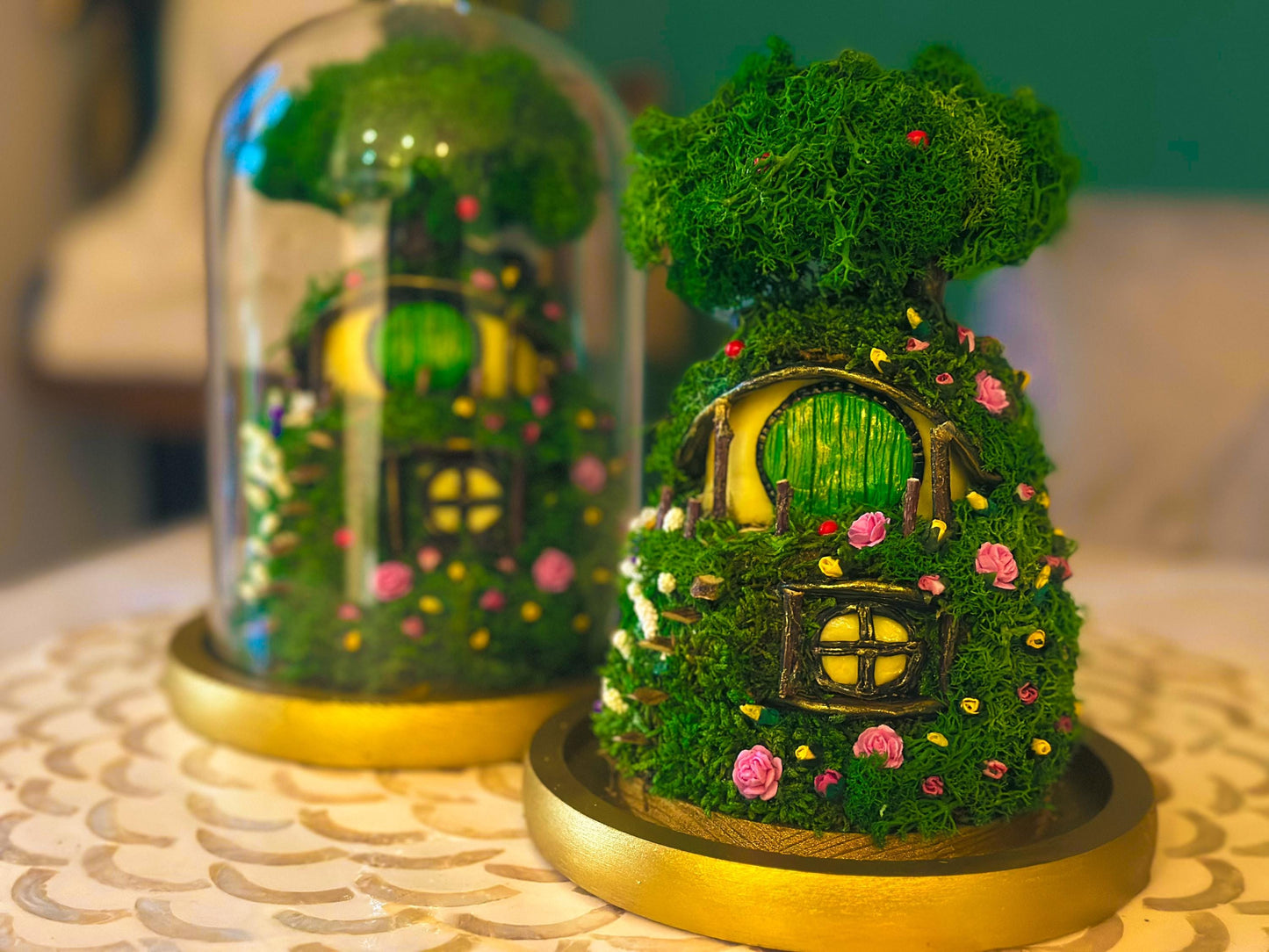 Hobbit Terrarium | Lord of the Rings | The Hobbit | Moss Terrarium RishStudio