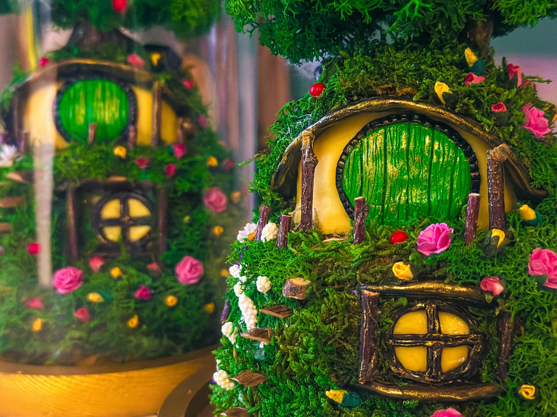 Hobbit Terrarium | Lord of the Rings | The Hobbit | Moss Terrarium RishStudio