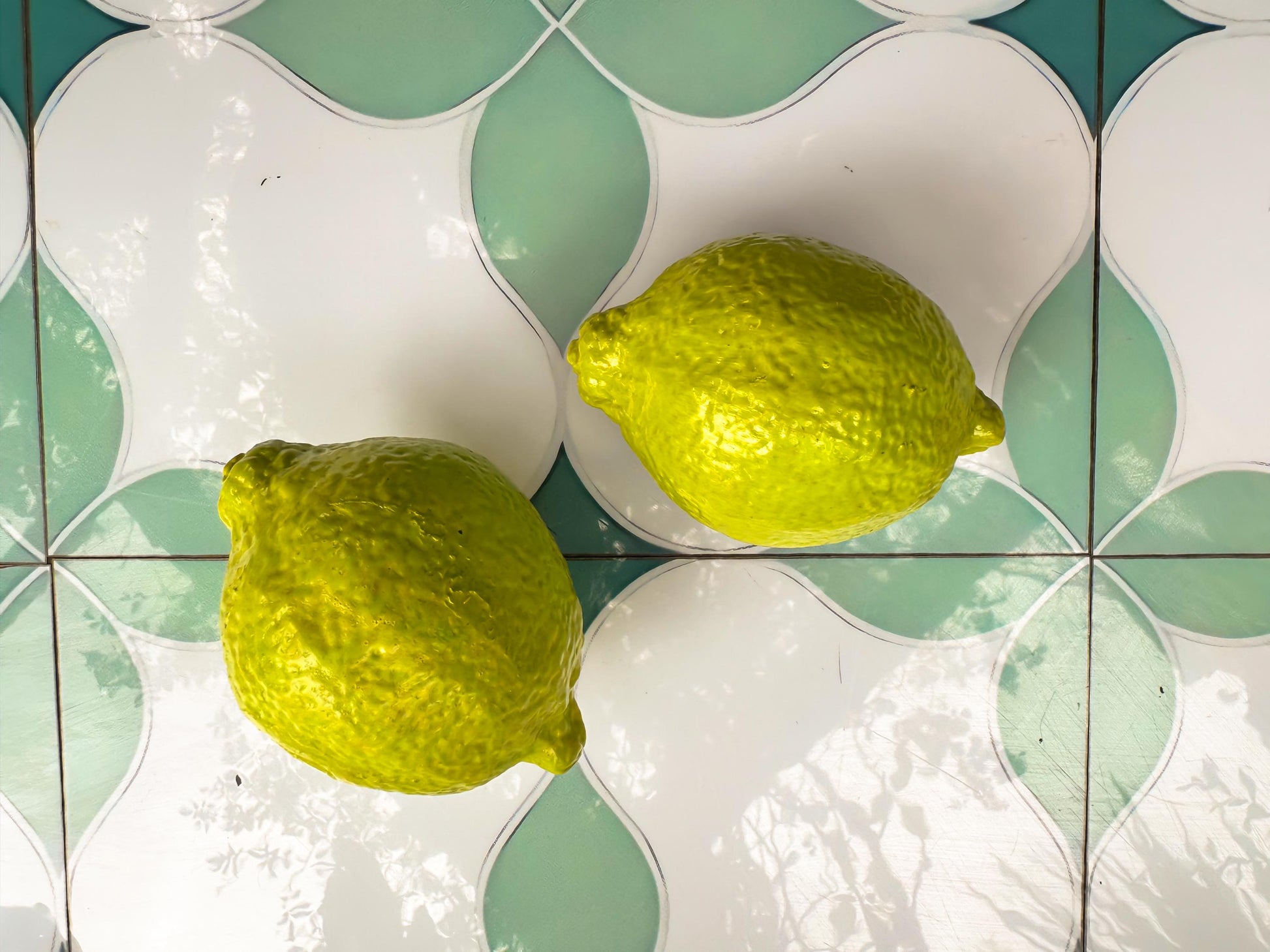 Lemon Ceramic Drawer Knob | Handcrafted Citrus Kitchen Cabinet Pull mossartbyrishstudio