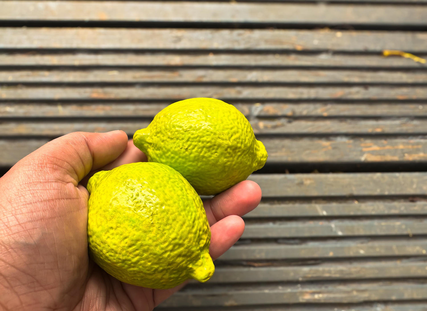 Lemon Ceramic Drawer Knob | Handcrafted Citrus Kitchen Cabinet Pull mossartbyrishstudio