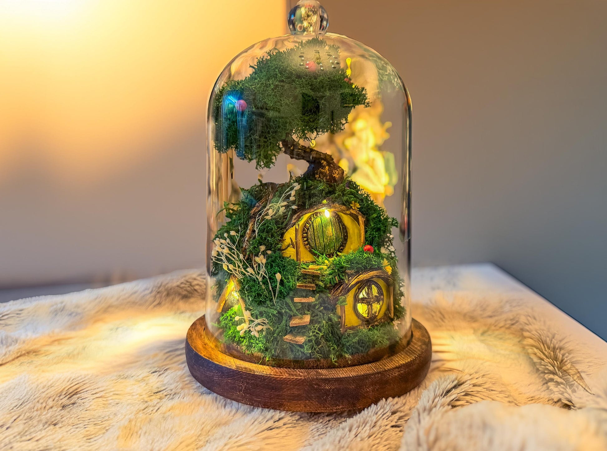 Hobbit Terrarium | Lord of the Rings | The Hobbit | Moss Terrarium RishStudio