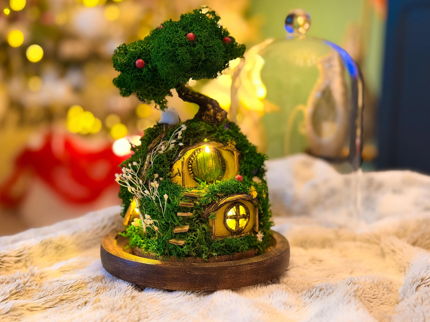 Hobbit House terrarium | Moss terrarium | RishStudio RishStudio