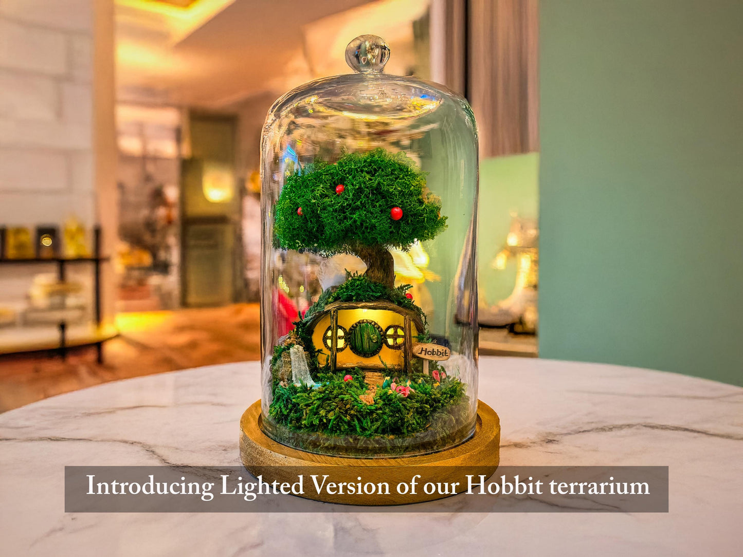 Hobbit House terrarium | Moss terrarium | RishStudio RishStudio