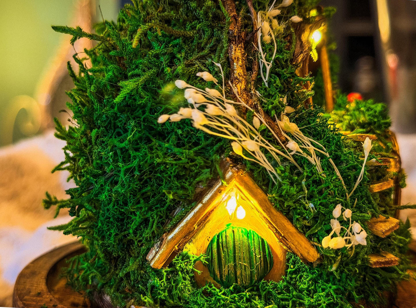 Hobbit House terrarium | Moss terrarium | RishStudio RishStudio