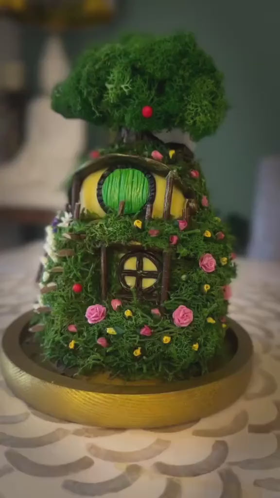Hobbit Terrarium | Lord of the Rings | The Hobbit | Moss Terrarium