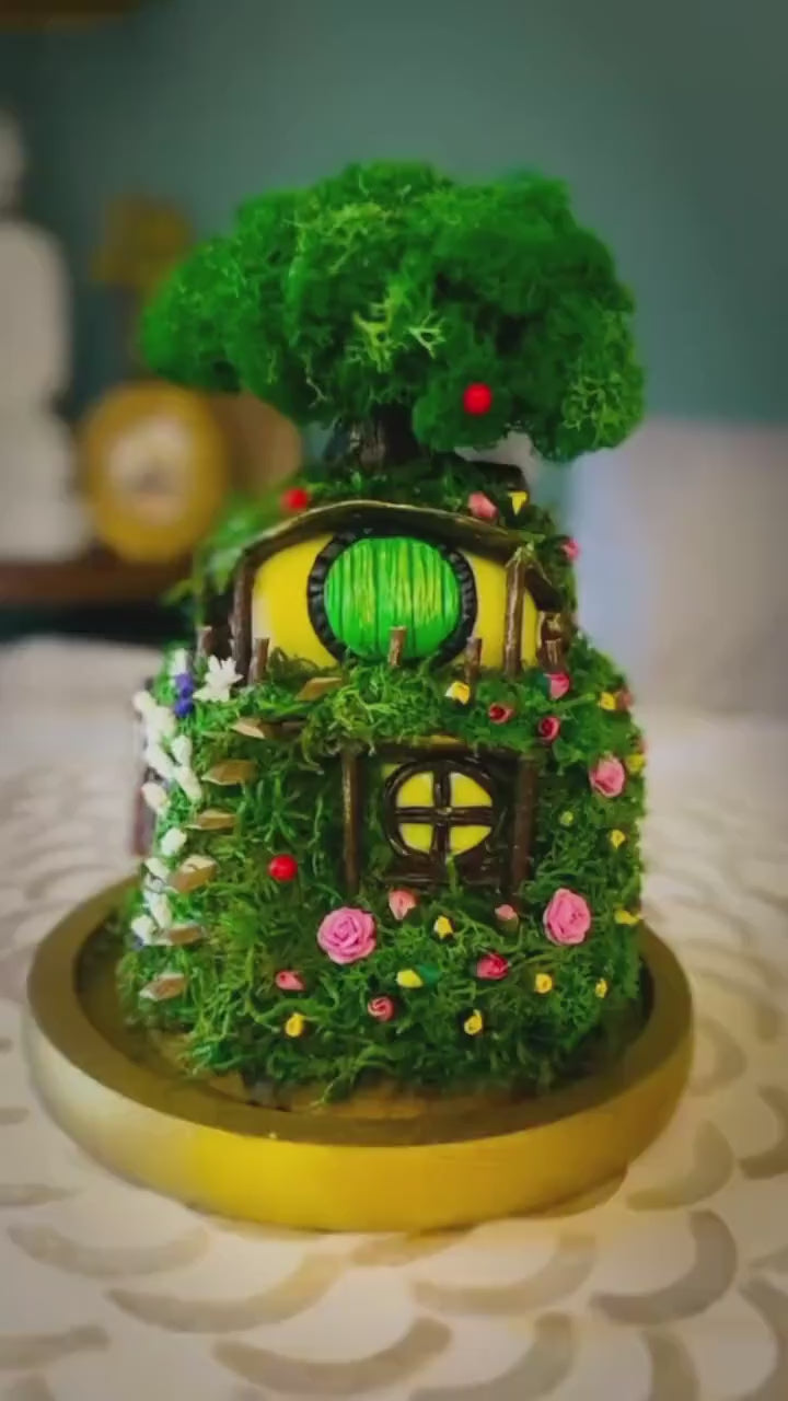Hobbit Terrarium | Lord of the Rings | The Hobbit | Moss Terrarium