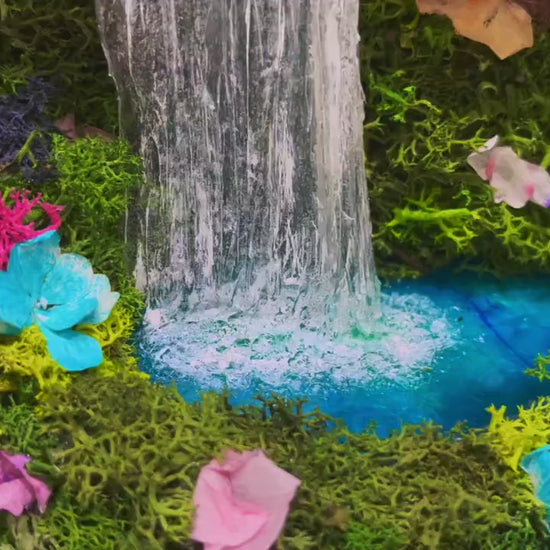 Fantasy living Wall | Waterfall Moss Wall Art