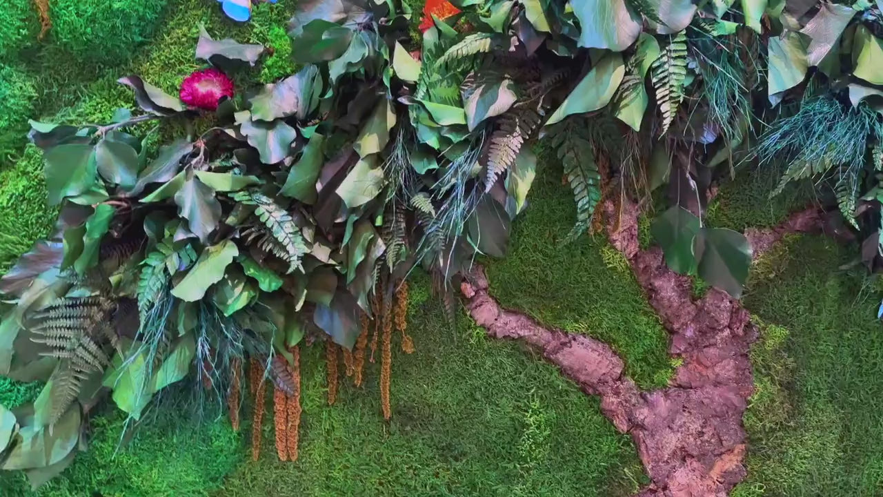 Biophilic Home Decoration | Preserved Stabilized Moss Wall Decor| Tree of Life | RishStudio